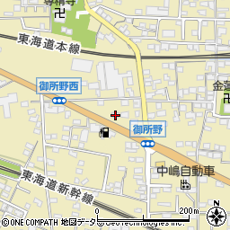岐阜県不破郡垂井町1504周辺の地図