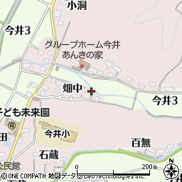 愛知県犬山市今井畑中9周辺の地図