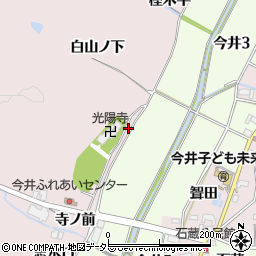 愛知県犬山市今井寺ノ前周辺の地図