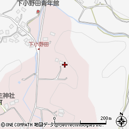 千葉県長生郡長南町上小野田46周辺の地図
