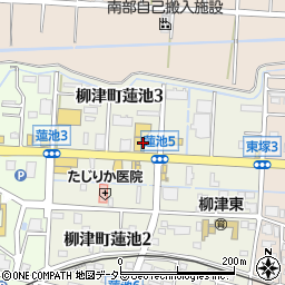 かにの華 柳津店周辺の地図