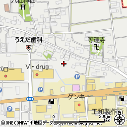 岐阜県不破郡垂井町綾戸周辺の地図