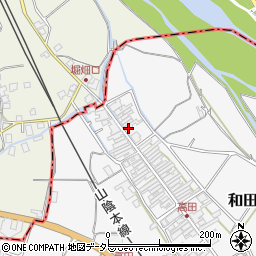 兵庫県朝来市和田山町高田277周辺の地図