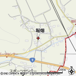 兵庫県養父市堀畑308周辺の地図
