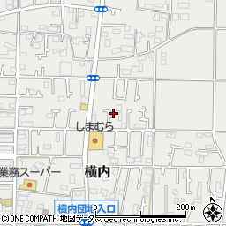 神奈川県平塚市横内3274周辺の地図