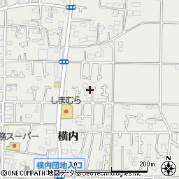 神奈川県平塚市横内3278周辺の地図