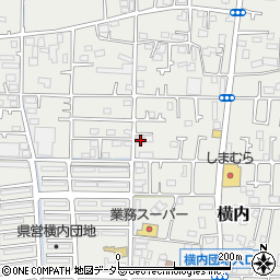 神奈川県平塚市横内3222周辺の地図