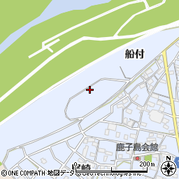 愛知県江南市鹿子島町船付周辺の地図