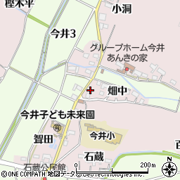 愛知県犬山市今井畑中26周辺の地図