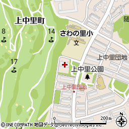 神奈川県横浜市磯子区上中里町1036周辺の地図