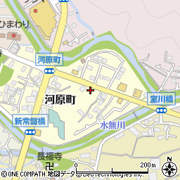 神奈川県秦野市河原町2-24周辺の地図