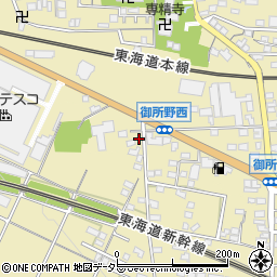 岐阜県不破郡垂井町1484周辺の地図