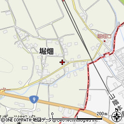 兵庫県養父市堀畑344周辺の地図