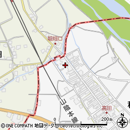 兵庫県朝来市和田山町高田49-1周辺の地図