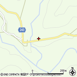 長野県下伊那郡阿智村浪合837周辺の地図