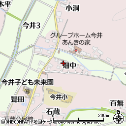 愛知県犬山市今井畑中21周辺の地図
