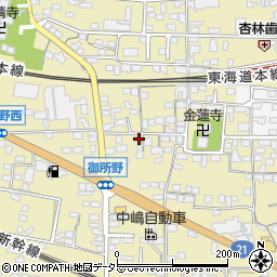 岐阜県不破郡垂井町1635周辺の地図