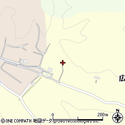 島根県安来市広瀬町富田11周辺の地図