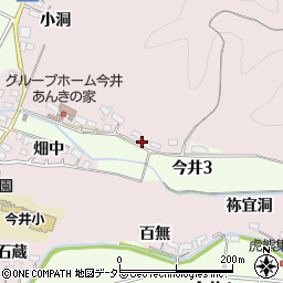 愛知県犬山市今井畑中72周辺の地図