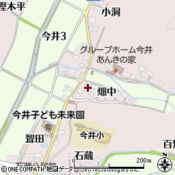 愛知県犬山市今井畑中29周辺の地図