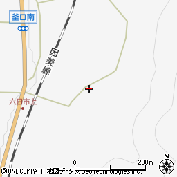 鳥取県鳥取市河原町釜口136周辺の地図