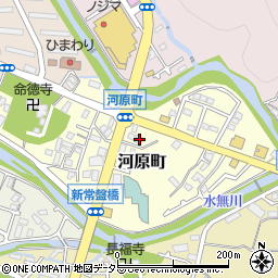 神奈川県秦野市河原町2-18周辺の地図