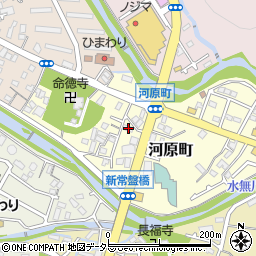 神奈川県秦野市河原町2-10周辺の地図