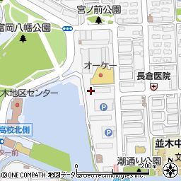 株式会社平安堂　並木店周辺の地図
