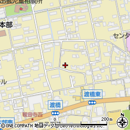 島根県出雲市渡橋町190-1周辺の地図