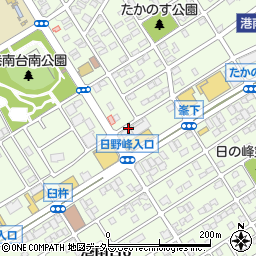 ロータス小原オート周辺の地図