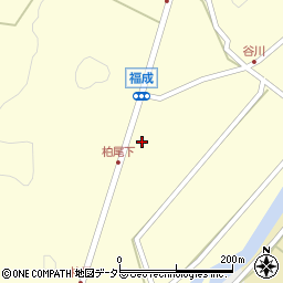 鳥取県西伯郡南部町福成2180周辺の地図