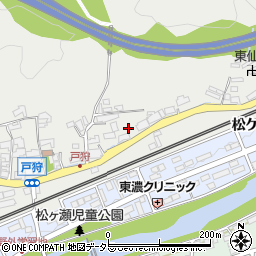 岐阜県瑞浪市明世町戸狩609周辺の地図