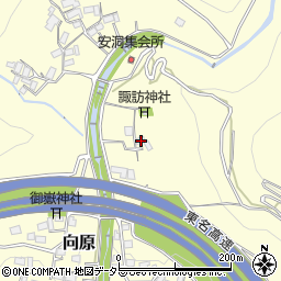 神奈川県足柄上郡山北町向原1261周辺の地図