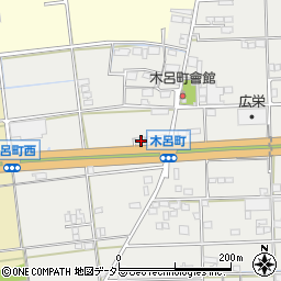 岐阜県大垣市木呂町81-1周辺の地図