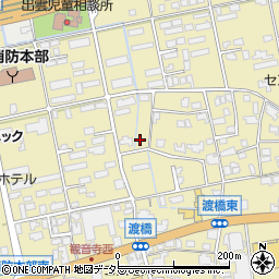 島根県出雲市渡橋町387周辺の地図