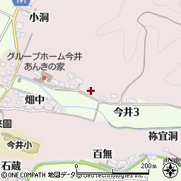 愛知県犬山市今井畑中55周辺の地図