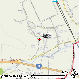 兵庫県養父市堀畑303周辺の地図