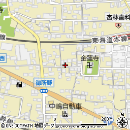 岐阜県不破郡垂井町1600周辺の地図