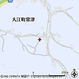 京都府福知山市大江町常津594周辺の地図