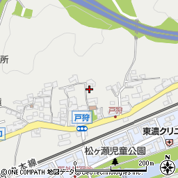 岐阜県瑞浪市明世町戸狩569周辺の地図