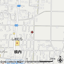 神奈川県平塚市横内3286周辺の地図