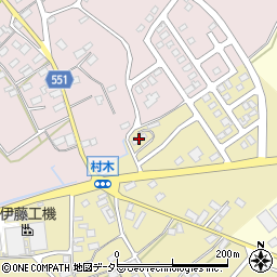 滋賀県米原市村木1287周辺の地図