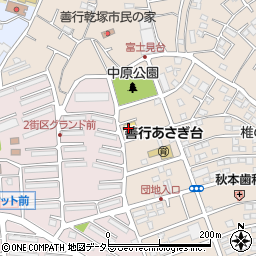 ウエルシア薬局　藤沢善行店(善行団地内)周辺の地図