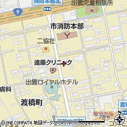 アルファクラブ武蔵野株式会社　出雲東営業所周辺の地図