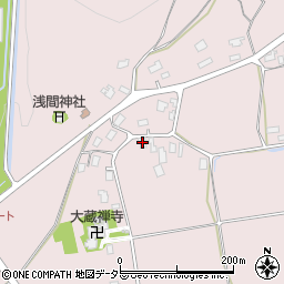 中日向公民館周辺の地図