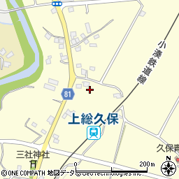 千葉県市原市久保568周辺の地図