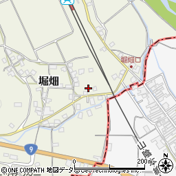 兵庫県養父市堀畑379周辺の地図