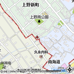 愛知県犬山市上野新町358周辺の地図