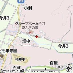 愛知県犬山市今井畑中49周辺の地図