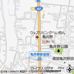 ザ・ケープ亀井野Ａ周辺の地図